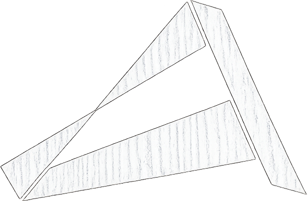 Logo-Symbol der Zimmerei Mathias Jäger in Weiß